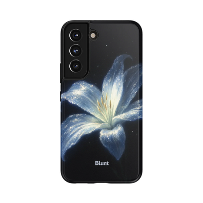 Blue Lilly Samsung Case