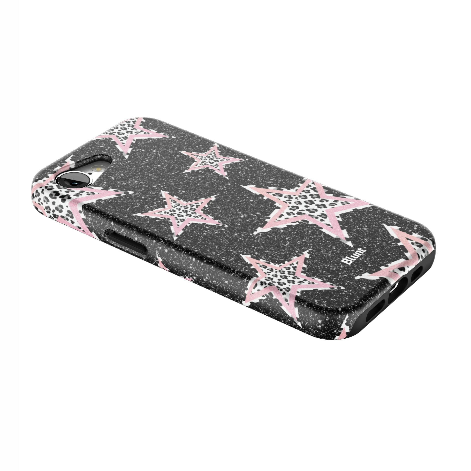 Pink-Zebra-Stars-iphone-case-iPhone 17 E-2