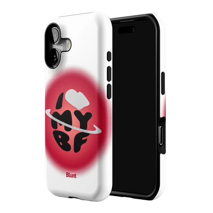 Red Aura Boyfriend iPhone Case