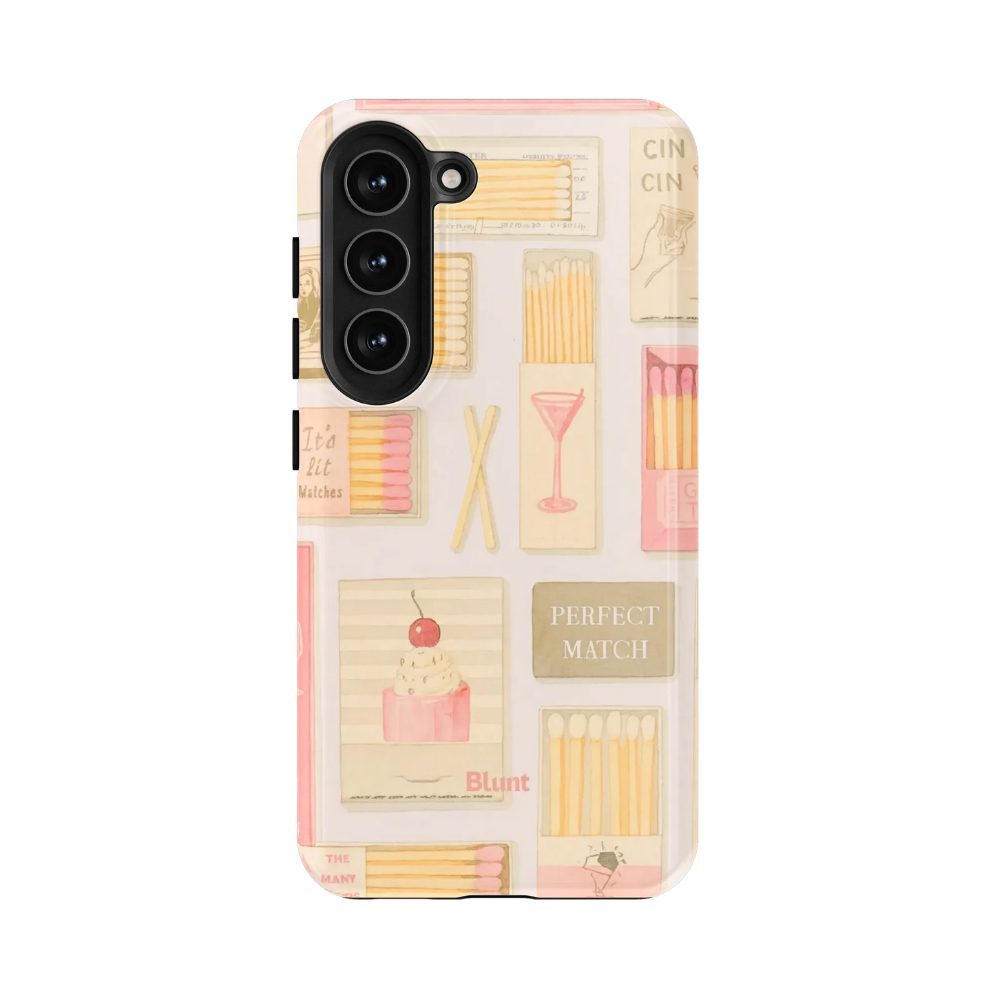 Pink Match Samsung Case