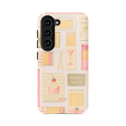 Pink Match Samsung Case