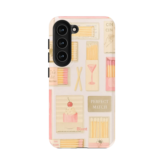 Pink Match Samsung Case