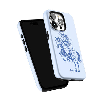 Blue-Lasso-Lady-iphone-case-iPhone 15 Pro-5