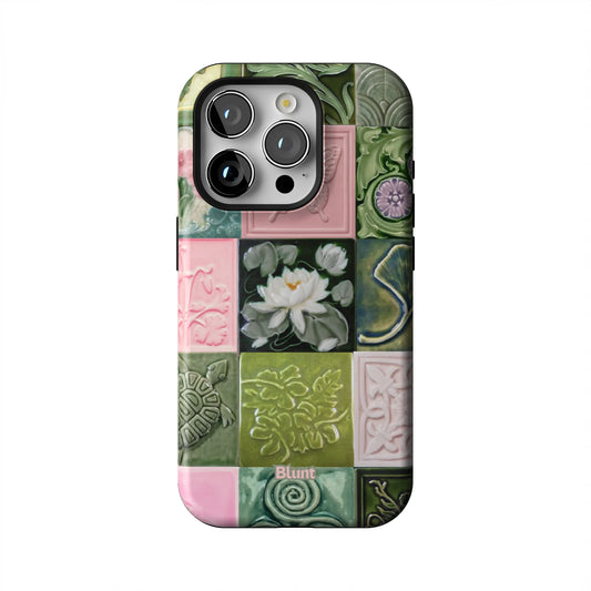 Grid-Garden-iphone-case-iPhone 15 Pro-1