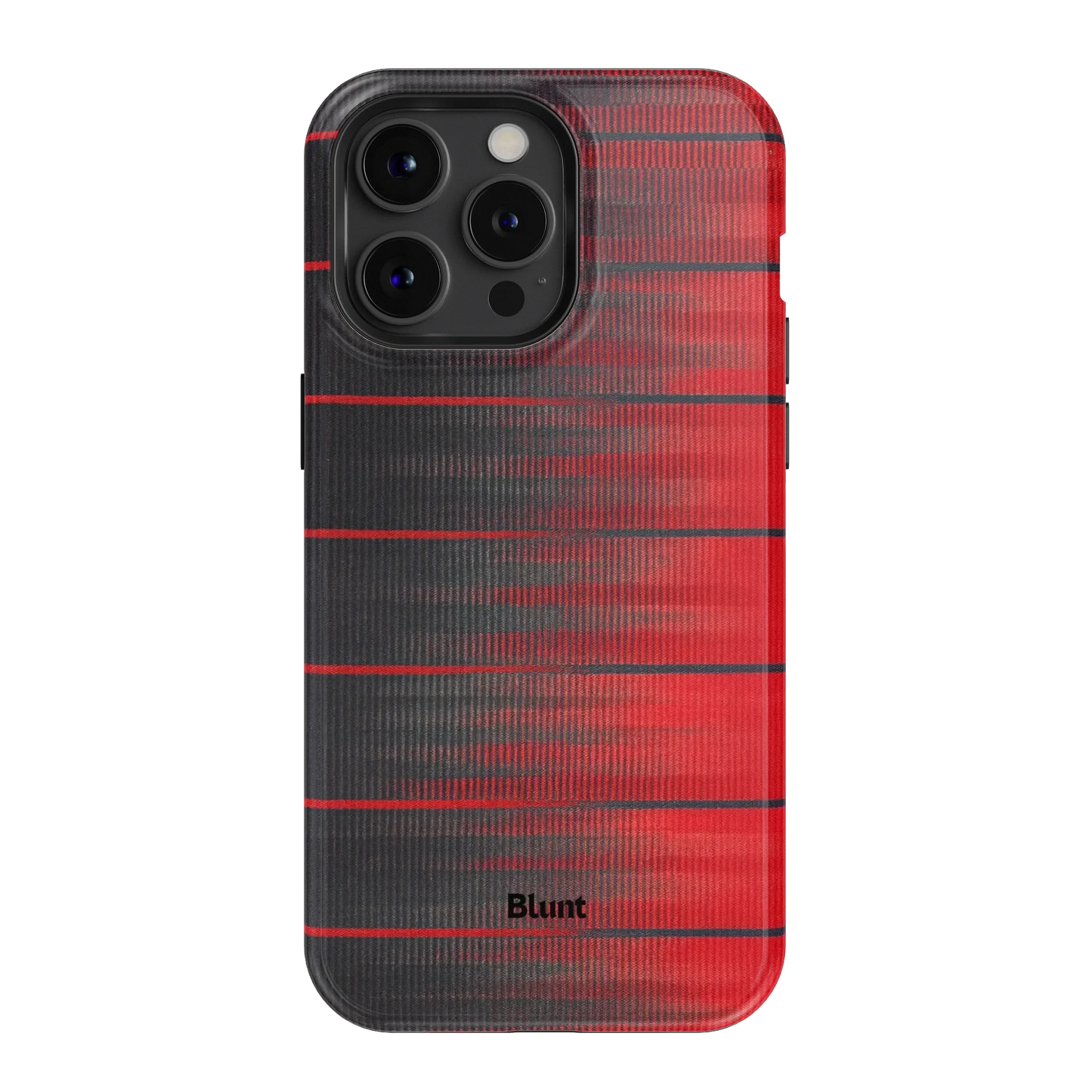 Crimson Stripe iPhone Case