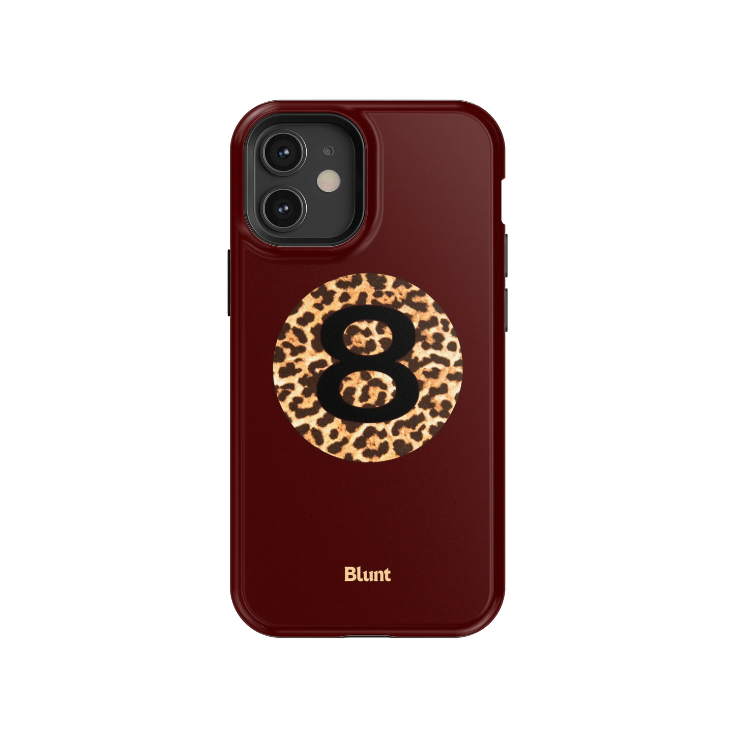 Burgundy Magic 8 iPhone Case