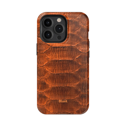 Auburn Python iPhone Case