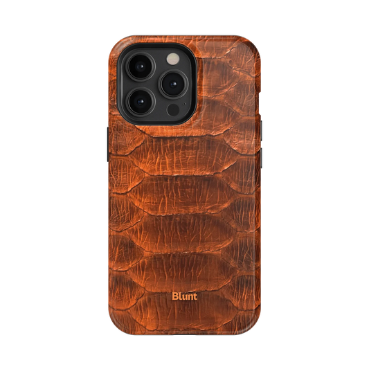 Auburn Python iPhone Case