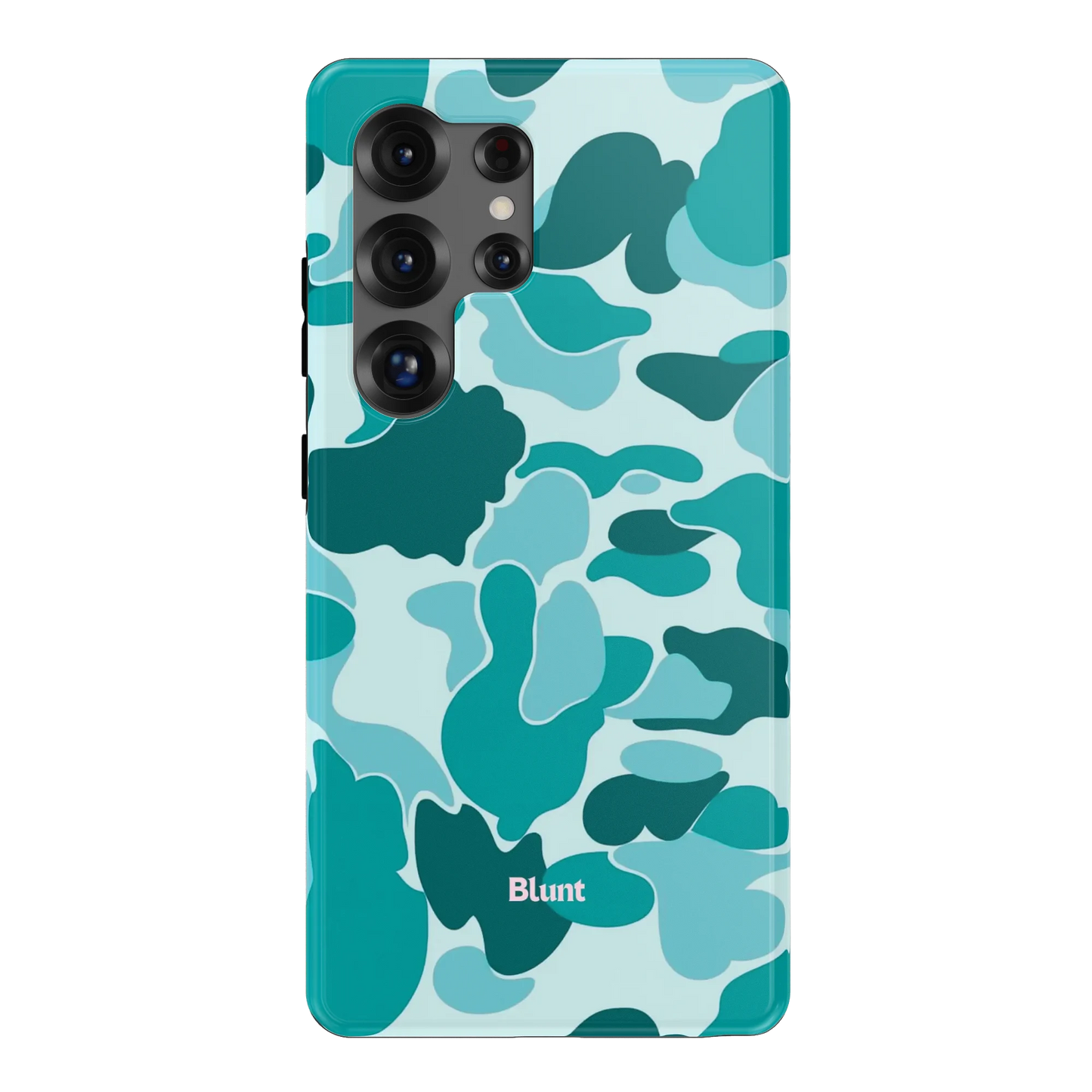 Aqua Camo Samsung Case