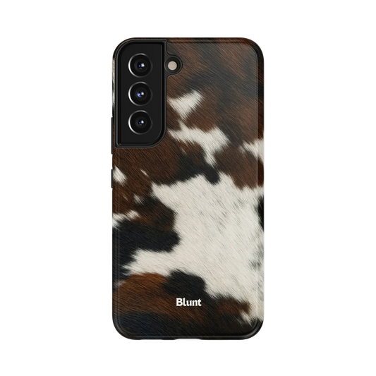Chestnut Cowhide Samsung Case