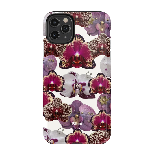 Botanical Orchid iPhone Case