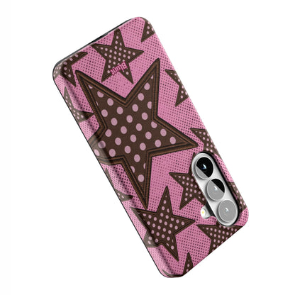 Pink-Polka-Star-samsung-case-Galaxy S26-4