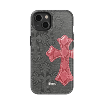 Pinkscale Cross iPhone Case