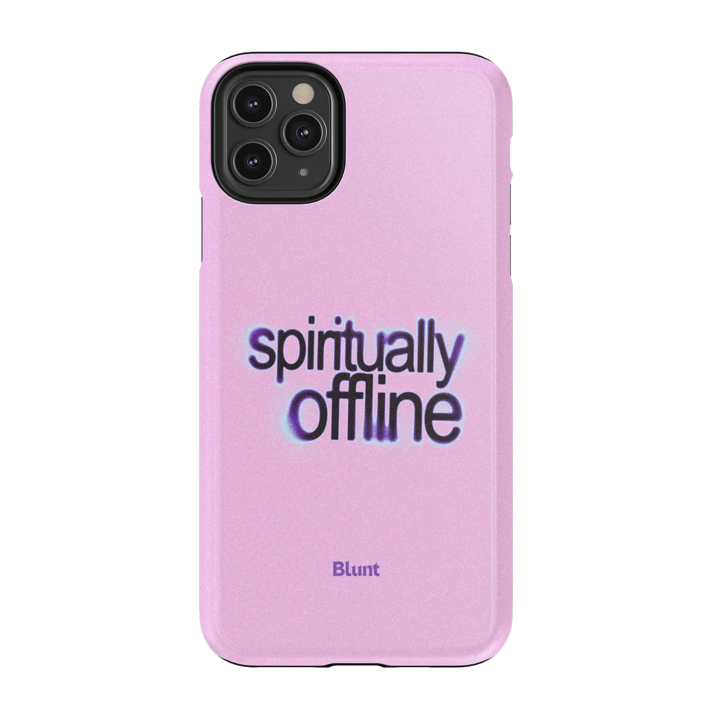Spiritually Offline iPhone Case