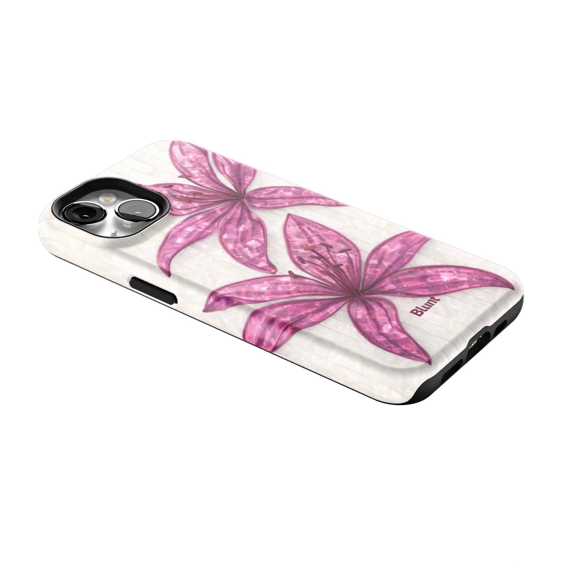Purple-Floral-Luster-iphone-case-iPhone 13-2