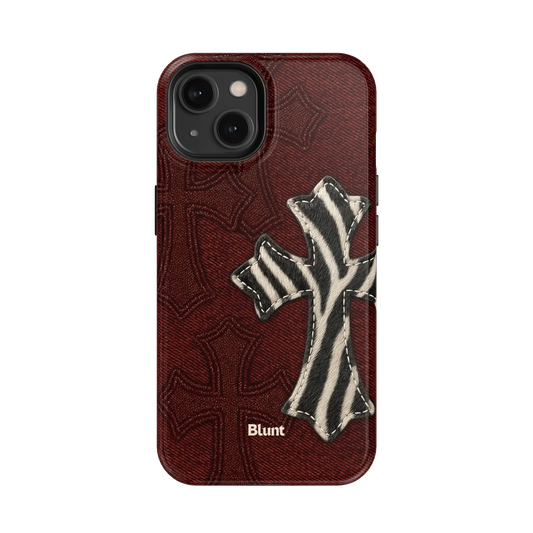Zebrascale Cross iPhone Case