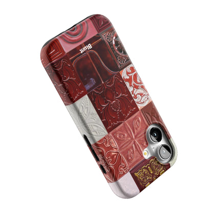 Checkered-Rouge-iphone-case-iPhone 17-4