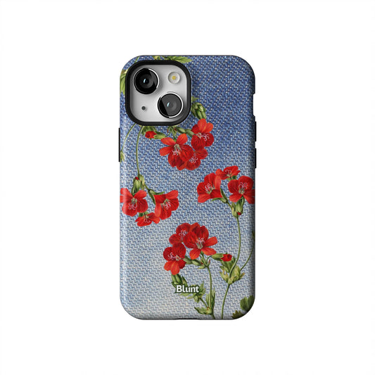 Denim-Posy-iphone-case-iPhone 13 Mini-1