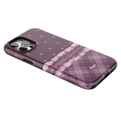 Lilac-Lattice-iphone-case-iPhone 12 Pro Max-2