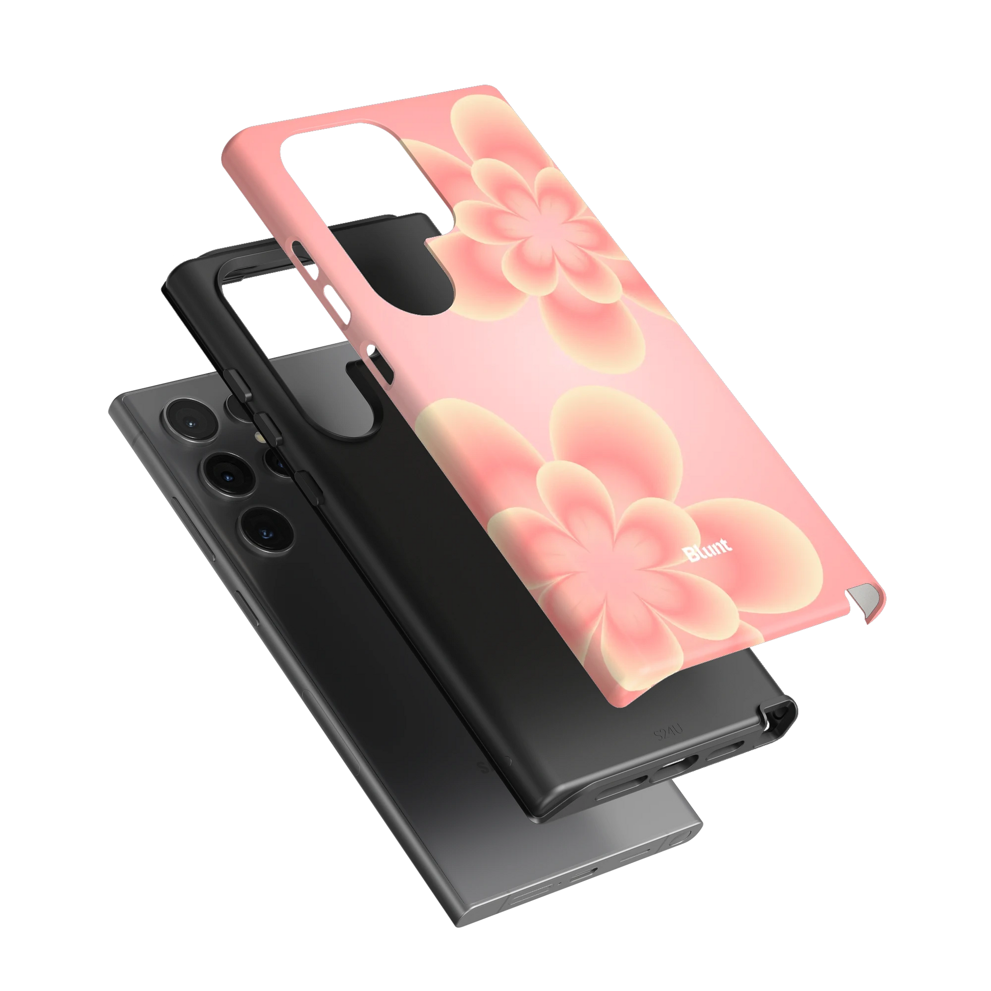 Peach-Petals-samsung-case-Galaxy S24 Ultra-3