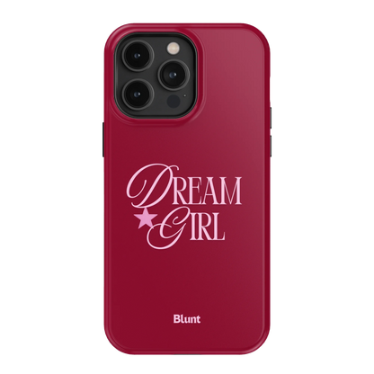 Dream Girl Maroon iPhone Case