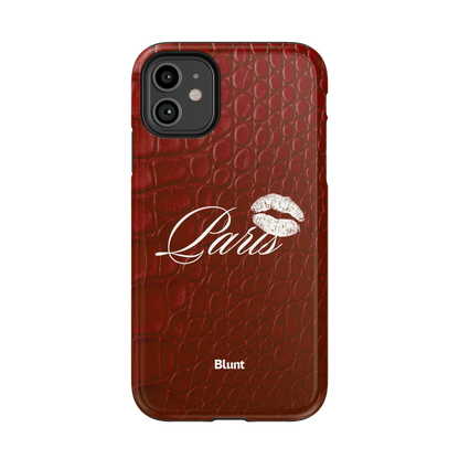 French Kiss iPhone Case