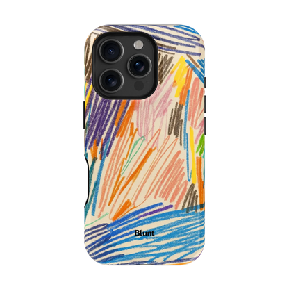 Static Lines iPhone Case