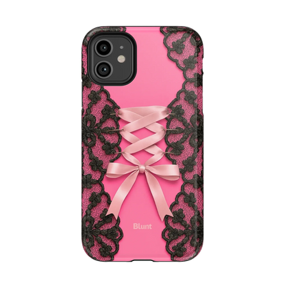 Pink Corset iPhone Case