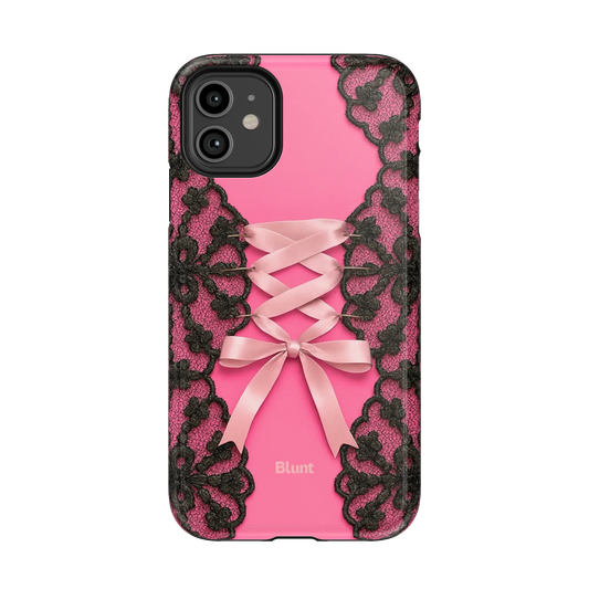 Pink Corset iPhone Case