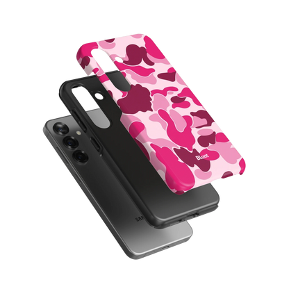 Pink Camo Samsung Case