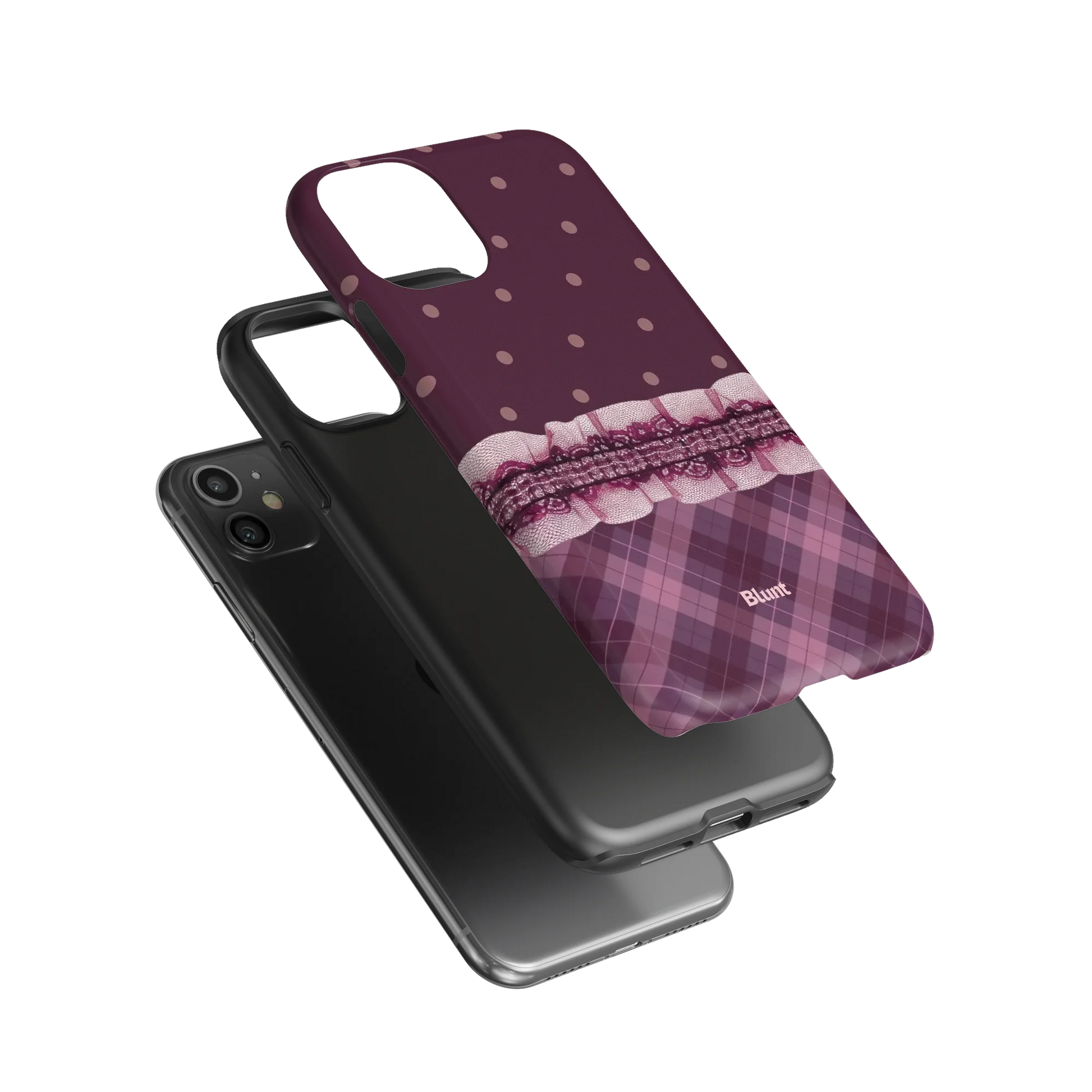 Lilac-Lattice-iphone-case-iPhone 11-3