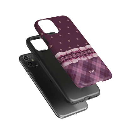 Lilac-Lattice-iphone-case-iPhone 11-3
