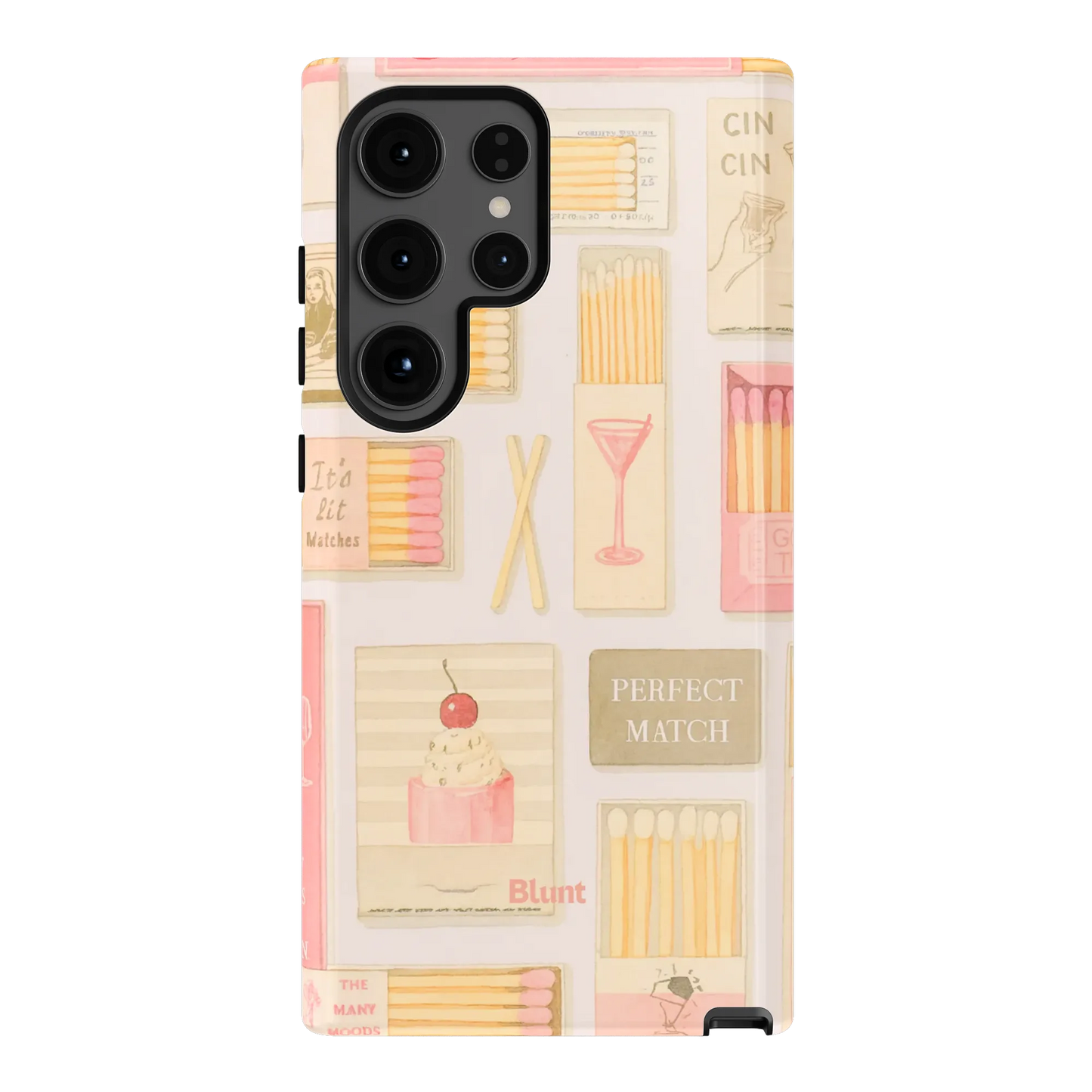 Pink Match Samsung Case