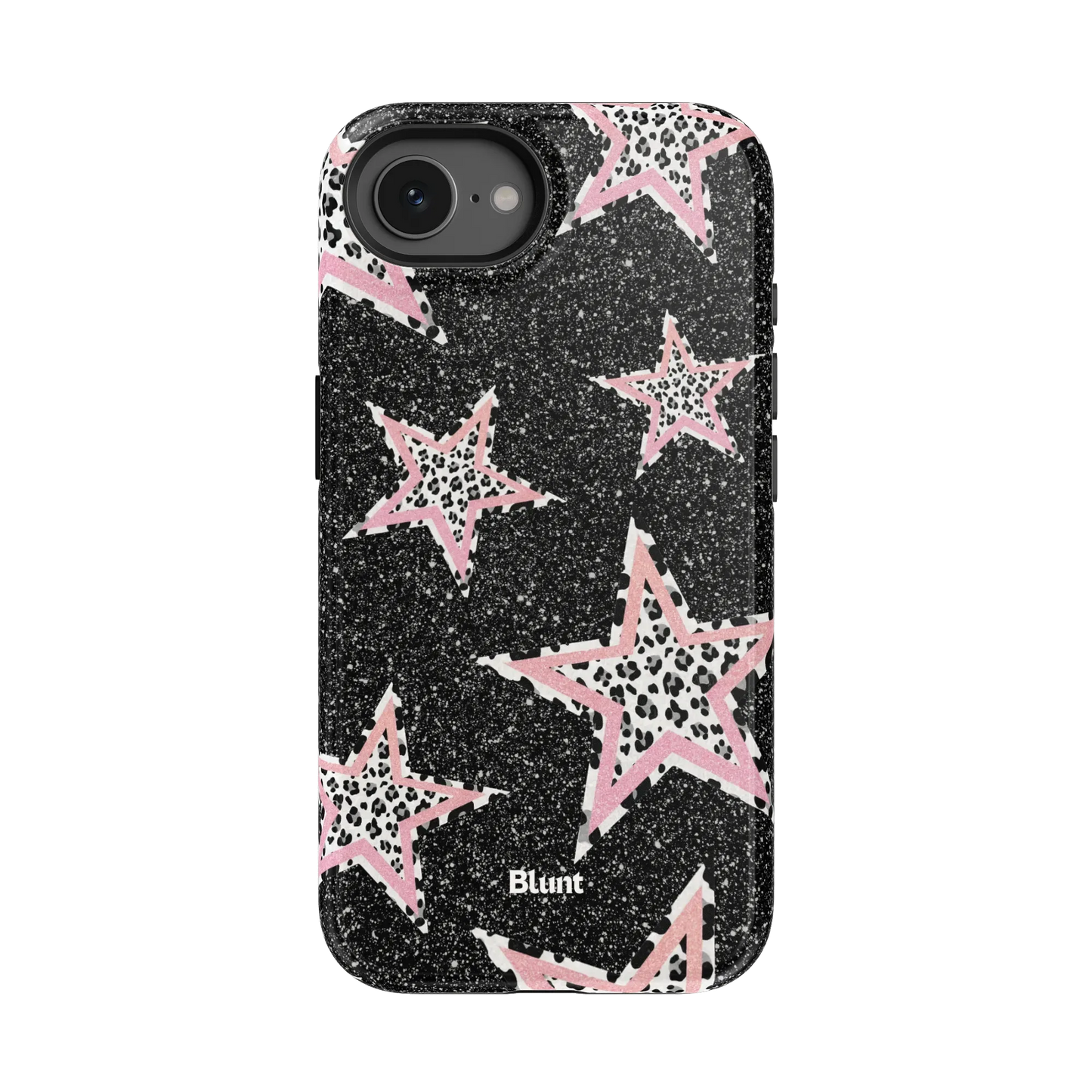 Pink Zebra Stars iPhone Case