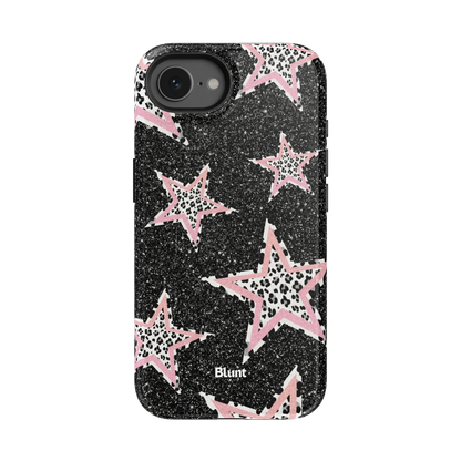 Pink Zebra Stars iPhone Case