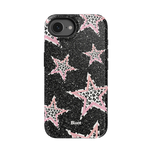Pink Zebra Stars iPhone Case