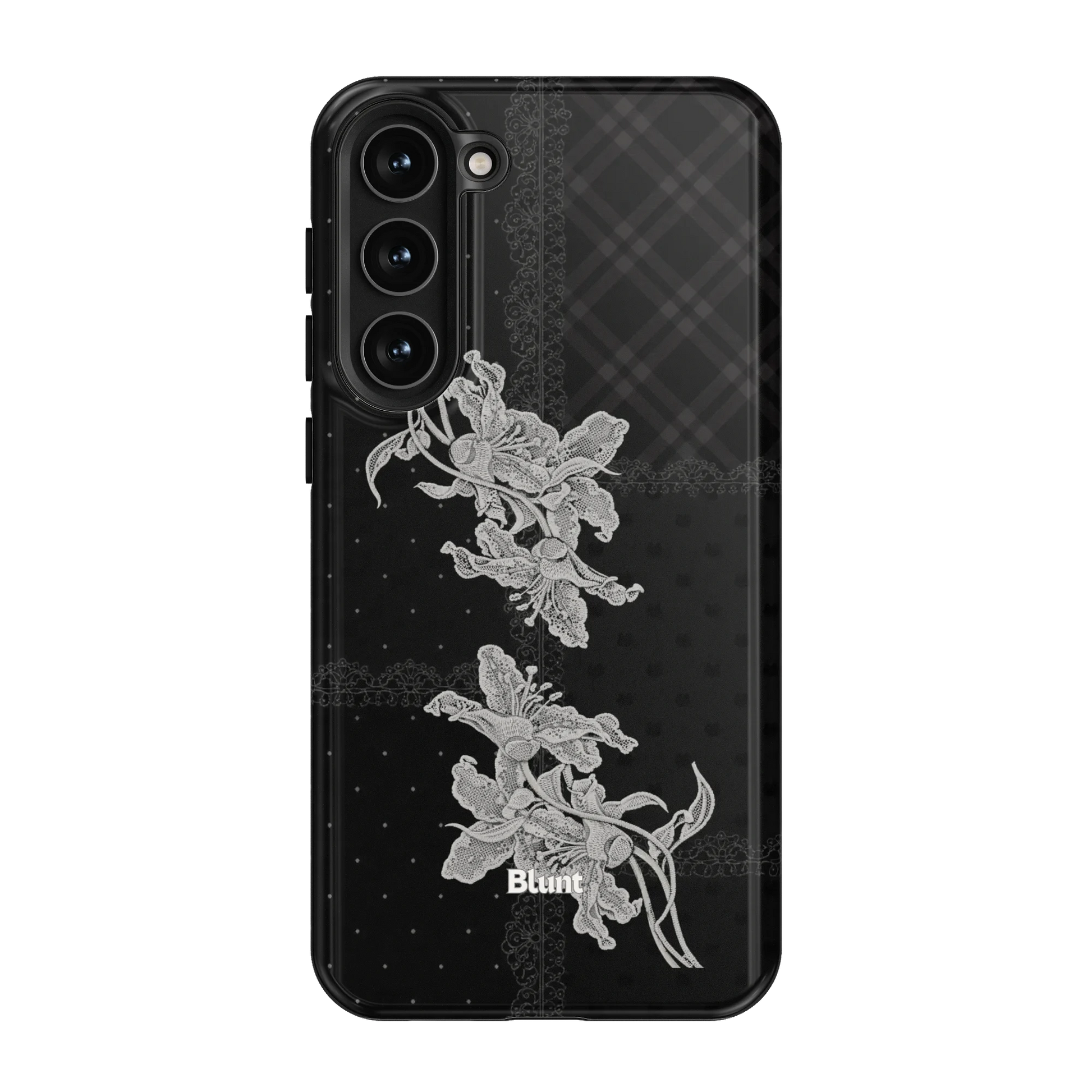 NOIR-PETALS-samsung-case-S23 Plus-1