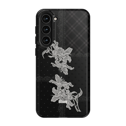 NOIR-PETALS-samsung-case-S23 Plus-1
