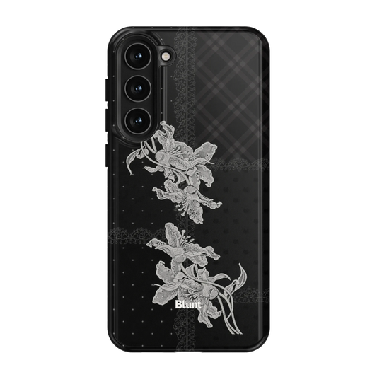NOIR-PETALS-samsung-case-S23 Plus-1