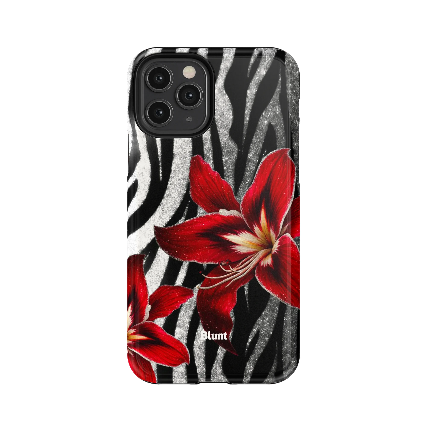 Zebra Rouge iPhone Case