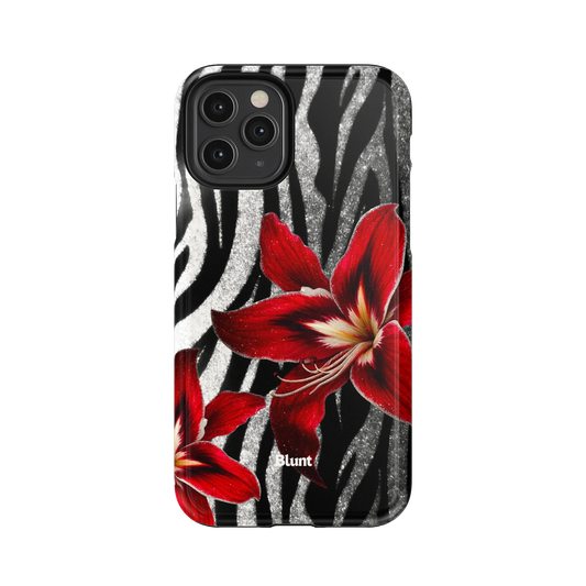 Zebra Rouge iPhone Case