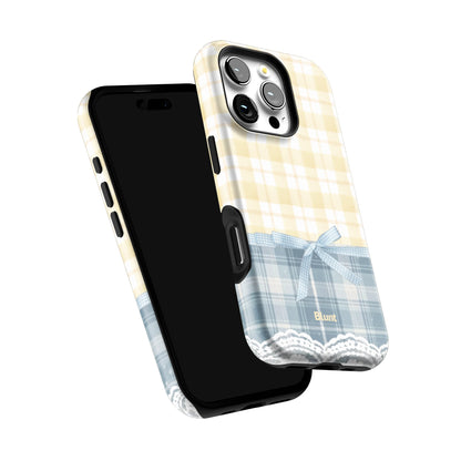 Blue-Lemonplaid-iphone-case-iPhone 16 Pro-5
