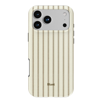 Matcha Pinstripe iPhone Case
