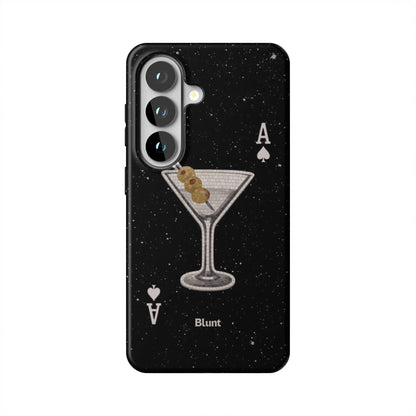 Black Dirty Martini Samsung Case