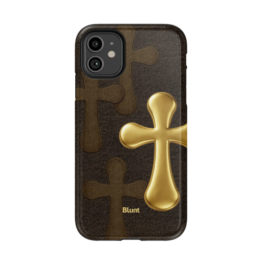 Gold-Patch-iphone-case-iPhone 11-1
