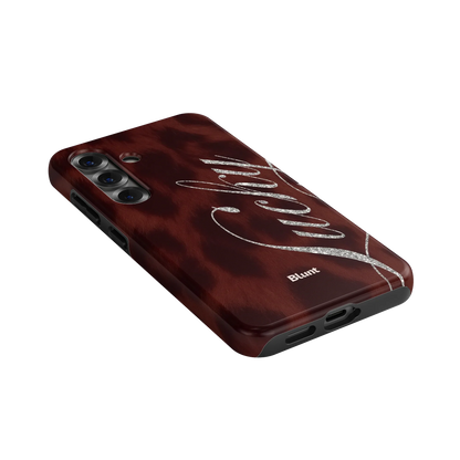 Brown Cheetah Lucky Samsung Case