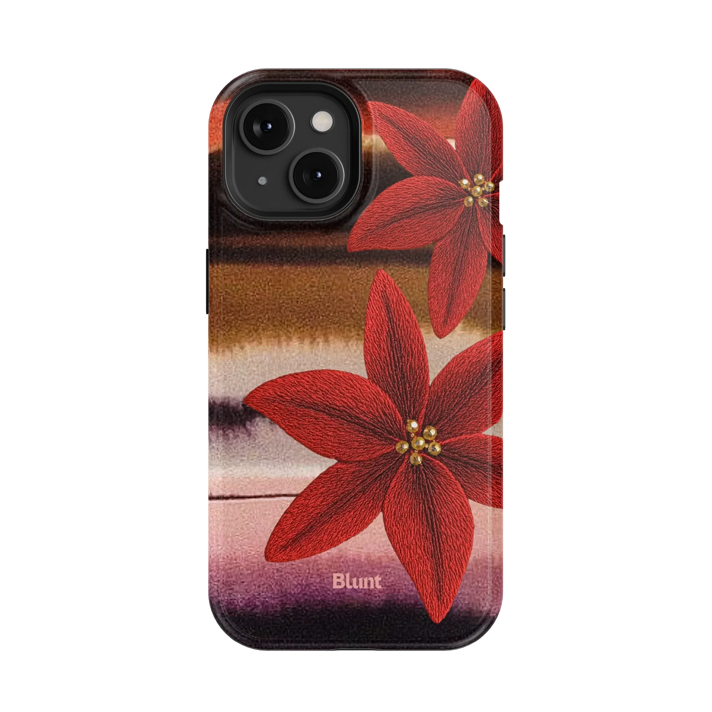 Crimson Bloom iPhone Case