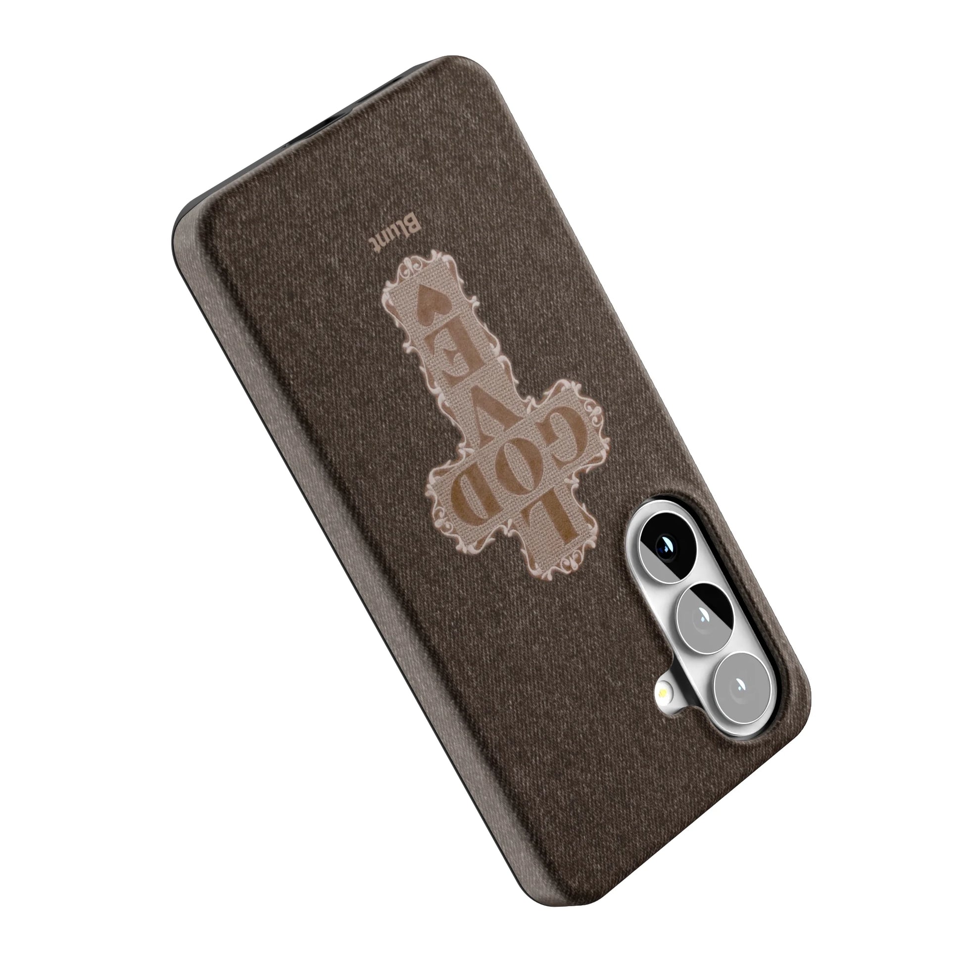 Love-God-Brown-Cross-samsung-case-Galaxy S26-4