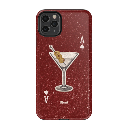 Red Dirty Martini iPhone Case