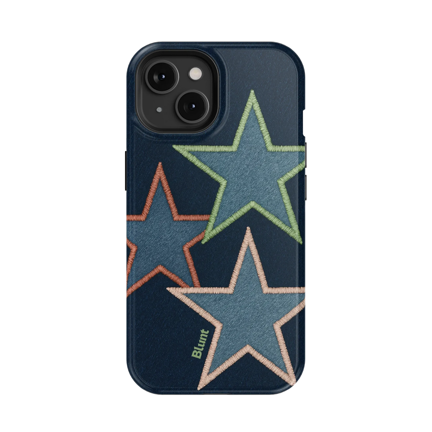 Neon Stars iPhone Case